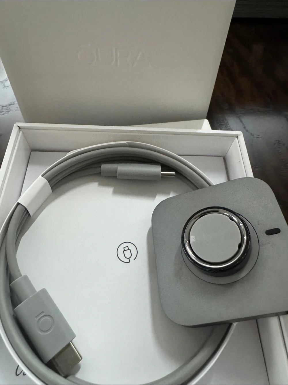 Oura Ring Gen 4 - Black - Size 8